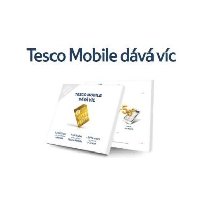 Tesco Mobile - Kredit 150 Kč – Zbozi.Blesk.cz