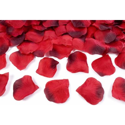 Party Deco okvětní lístky růži cervene – Zbozi.Blesk.cz