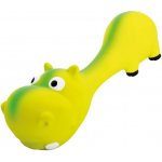 HipHop Dog Hrošík ležící tvar činky se zvukem 22 cm latex zelená – Zbozi.Blesk.cz