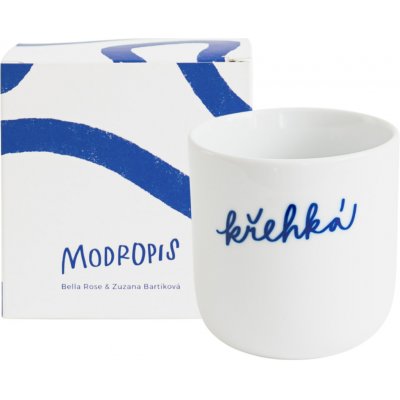 Bella Rose Porcelánový hrnek Křehká bílá barva porcelán 270 ml – Hledejceny.cz