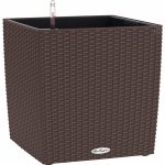 Lechuza Cube Cottage Květináč Mokka 40 cm – Hledejceny.cz