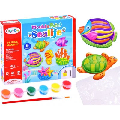 Color day Kreativní sada Vyrob si sám magnetky Mořský svět DIY – Hledejceny.cz