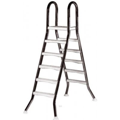 KRIPSOL žebřík EEP pro nezapuštěné bazény, 5+5 stupňů , 1,5 m (AISI 304) – Zboží Mobilmania