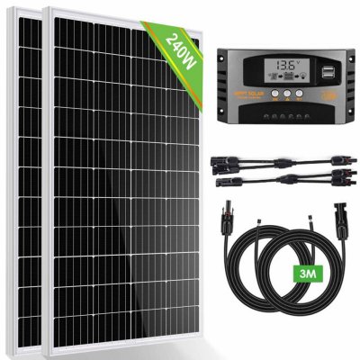 Gliese solární systém 240 W 2 x 120 Watt 12 V – Zboží Mobilmania