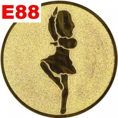 Emblém E88 ROZTLESKÁVAČKA umístění na sportovní pohár nebo medaili 50 mm – Hledejceny.cz