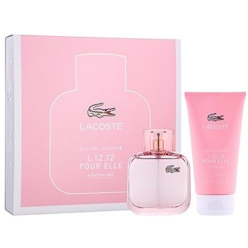 Lacoste Eau de Lacoste L.12.12. Pour Elle Sparkling EDT 90 ml + sprchový gel 150 ml dárková sada