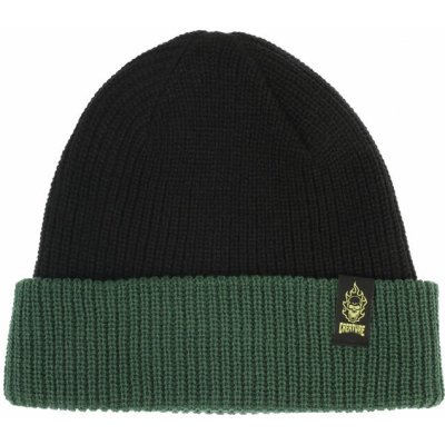 Creature Bonehead Label beanie Black/Green – Hledejceny.cz