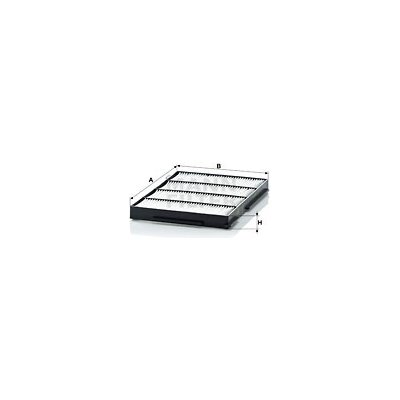 Filtr, vzduch v interiéru MANN-FILTER CU 1526 (CU1526) – Hledejceny.cz