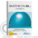 Generica Simethicon 80 mg 50 měkkých želatinových kapslí – Hledejceny.cz