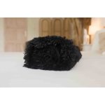 Jerry Fabrics deka s dlouhým vlasem Černá 150x200 – Zboží Dáma