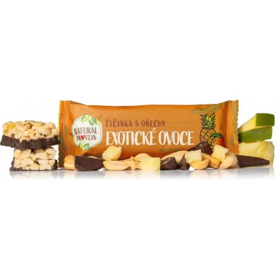 NaturalProtein Tyčinka ořechy 40 g – Hledejceny.cz