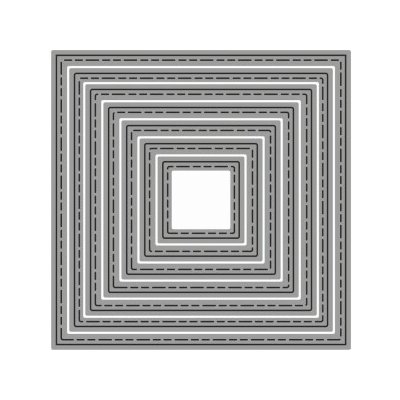 Wiler Vyřezávací šablona Čtverec 7 ks – Zboží Dáma