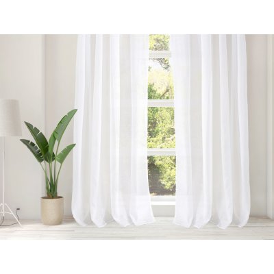 Voál - bílý - vzor 0101 - 180 cm – Zboží Mobilmania