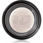 Maybelline Color Tattoo 24h oční stíny 45 infinite white 4 g – Zboží Dáma