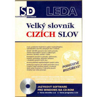 Velký slovník cizích slov - CD ROM - Petráčková V., Kraus J. a kolektiv – Zboží Mobilmania