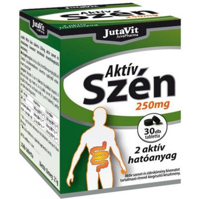 JutaVit Active Charcoal 30 tablet – Hledejceny.cz