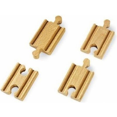 Brio 33333 Mini koleje rovné spojky 54mm 4 ks – Zbozi.Blesk.cz