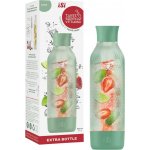 Láhev k výrobníku sodovky iSi TWIST & SPARKLE Virtuoso zelená – Sleviste.cz