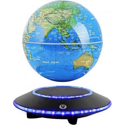 Velký levitující glóbus s LED osvětlením – Zboží Mobilmania