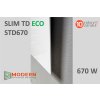 Elektrické topidlo SMODERN SLIM TD ECO STD670 670W