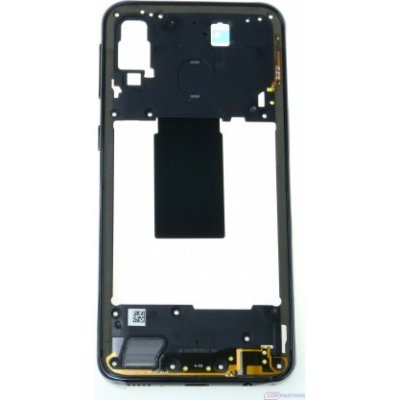 Samsung Galaxy A40 SM-A405FN Střední rámeček black - originál – Zboží Mobilmania