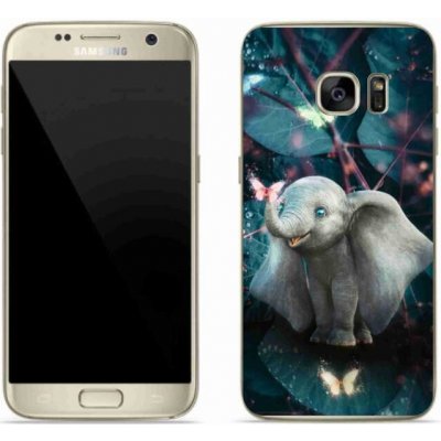 Pouzdro mmCase Gelové Samsung Galaxy S7 - roztomilý slon – Zboží Mobilmania