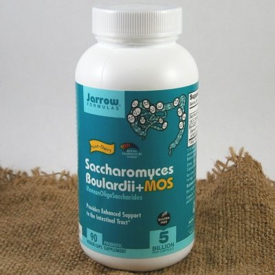 Jarrow Saccharomyces Boulardii + MOS proBiotika 5 miliard x 90 kapslí