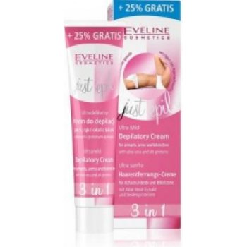 Eveline depilační krém 3v1 extrajemný 125 ml