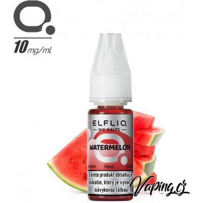 ELF LIQ WATERMELON 10 ml - 10 mg – Hledejceny.cz