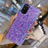 Pouzdro a kryt na mobilní telefon Samsung PROTEMIO 66576 GLITTER ochranný obal Samsung Galaxy A52 / A52s / A52 5G fialový