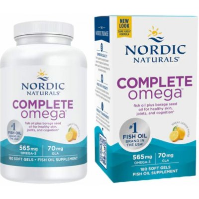 Nordic Naturals Complete Omega 180 softgel kapslí – Hledejceny.cz