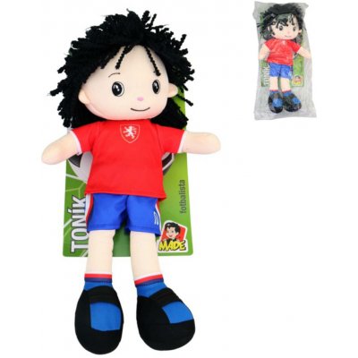 MaDe Textilní Toník fotbalista 40 cm český – Sleviste.cz