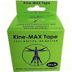 KineMaX SuperPro Rayon Tape černá 5 cm x 5 m – Sleviste.cz