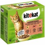 Kitekat Drůbeží hody s kuřecím masem krůtím drůbeží v želé 12 x 85 g – Hledejceny.cz
