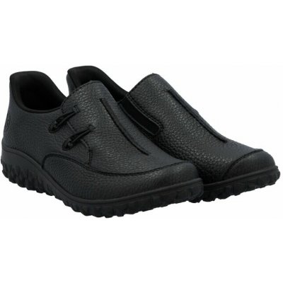 Rieker prozouvací polobotky černé 59559-00 – Zboží Dáma