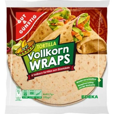 G&G celozrnné tortilové wrapy 370 g – Sleviste.cz