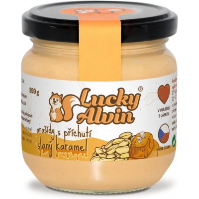 Lucky Alvin Arašídy s příchutí slaný karamel 200 g – Zbozi.Blesk.cz