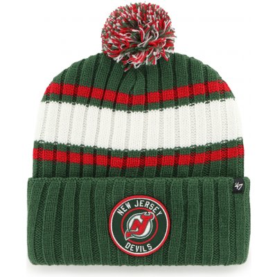 47 Brand pánská zimní čepice New Jersey Devils Plateau ’47 Cuff Knit – Hledejceny.cz