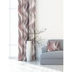 Závěsy dekorační Vlny starorůžové - více rozměrů - 145x250cm / Ne 391102-114 – Hledejceny.cz