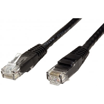 XtendLan PK_6UTP030black Patch, Cat 6, UTP, 3m, černý – Zboží Mobilmania