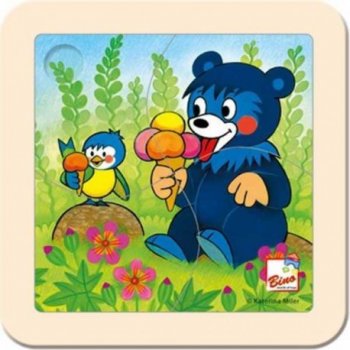 Bino puzzle Baribal Baribal se zmrzlinou