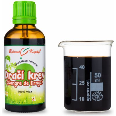 Bylinné kapky Dračí krev kapky 100% míza 50 ml – Hledejceny.cz