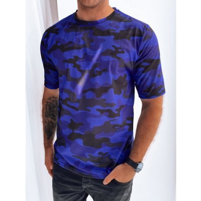 Dstreet pánské tričko RX5254 modročerná