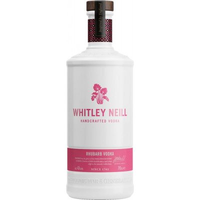 Whitley Neill Rhubarb Vodka 43% 0,7 l (holá láhev)