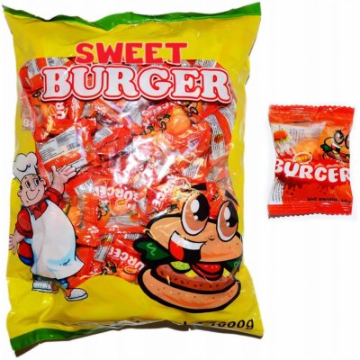 Sweet BURGER několikavrstvé želé hamburger 100 x 10 g – Zboží Dáma