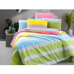 Brotex povlečení bavlna Rainbow color zipový uzávěr 140x220 70x90 – Zboží Mobilmania