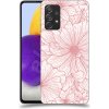 Pouzdro a kryt na mobilní telefon Samsung Pouzdro ACOVER Samsung Galaxy A72 A725F s motivem Floral I