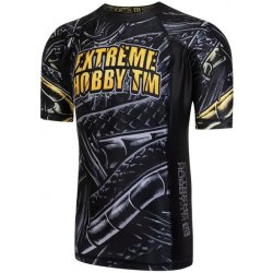 Extreme Hobby tričko rushguard Bone crusher černá