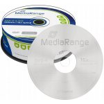 MediaRange DVD-R 4,7GB 16x, spindle, 25ks (MR403) – Zboží Živě