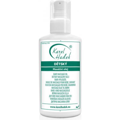 Karel Hadek Masážní olej BABY pro citlivou dětskou pokožku 100 ml – Zboží Dáma